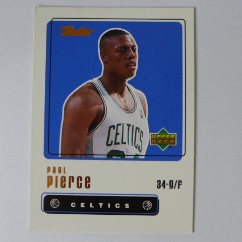 ~Paul Pierce/保羅·皮爾斯~名人堂.真理教主 1999年UD RETIO.NBA籃球卡