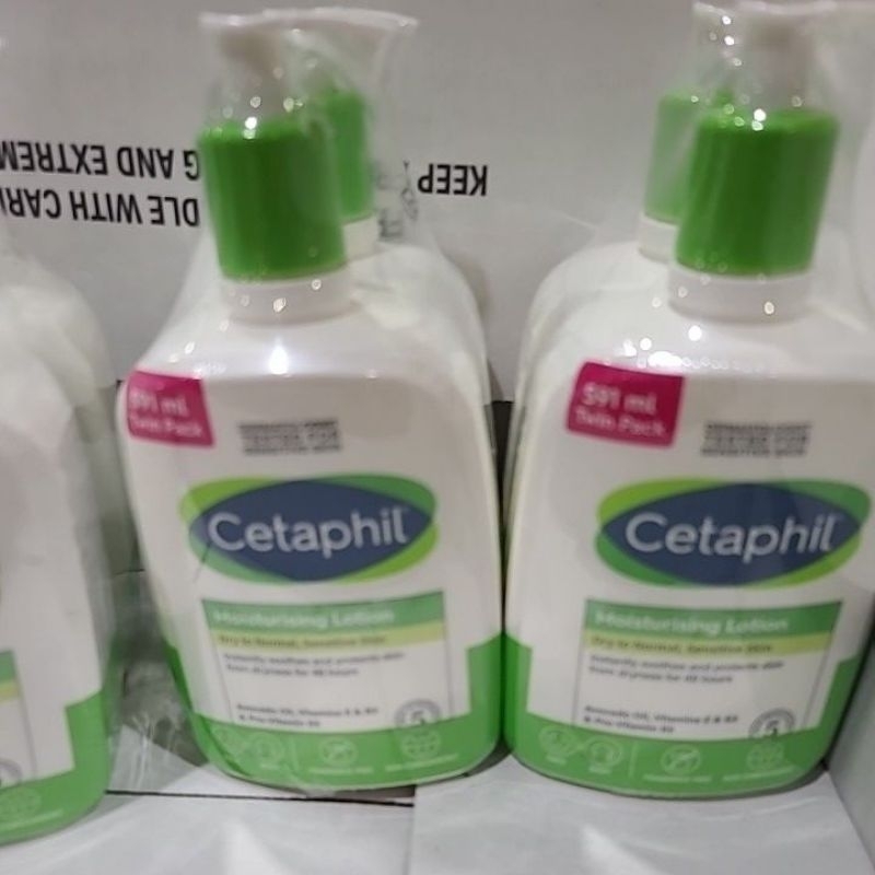 CETAPHIL 舒特膚溫和臉部身體滋潤乳液591毫升2入