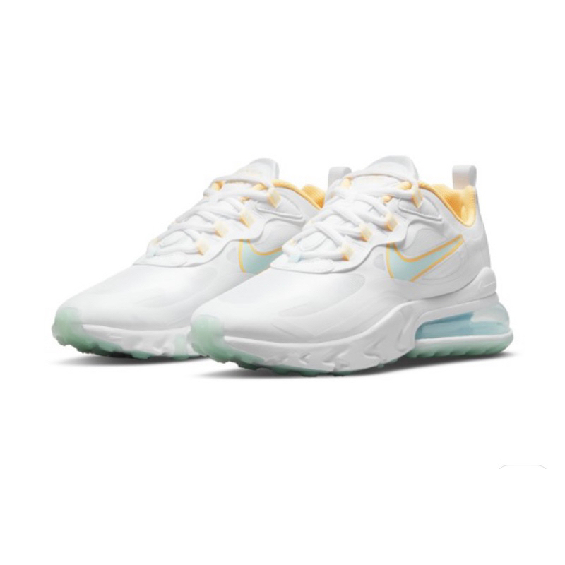 NIKE270 REACT 藍黃 只穿一次 DJ3027-100 #Nike