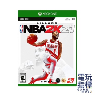 【電玩指標】十倍蝦幣 XBOX ONE NBA 2K21 中文版 NBA 2K21 2K 美國職籃 本世代 NBA