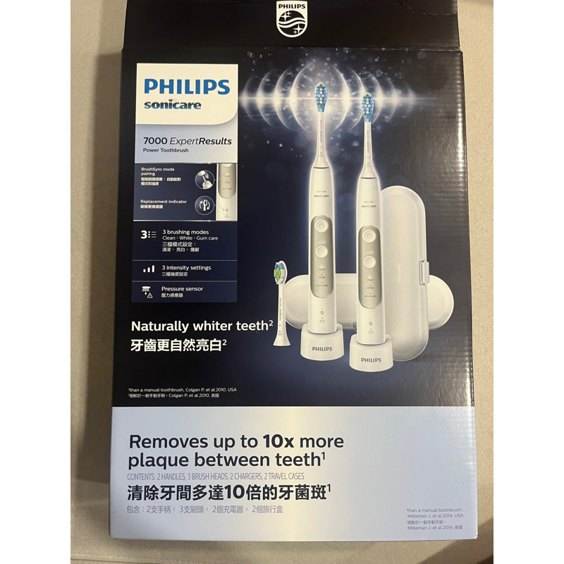 飛利浦 PHILIPS 電動牙刷 HX7533(拆售）