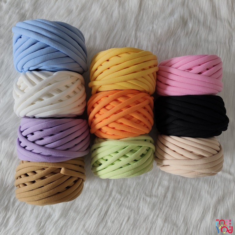 冰島毛線 1cm 灌心棉 冰島線粗毛線 手作diy編織包包毯子坐墊寵物窩抱枕 冰島超粗毛線 特粗毛線 粗布條線 灌芯棉