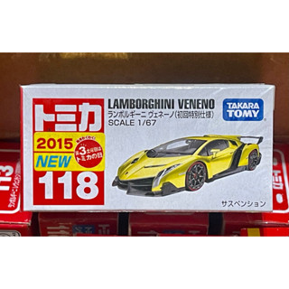 TOMICA 日本多美 小汽車 no.118 藍寶堅尼 Lamborghini Veneno 初回特別仕樣