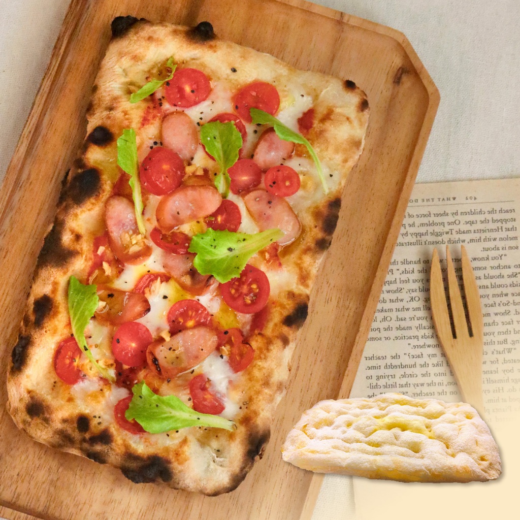 【肥麥莉】羅馬薄脆披薩 DIY披薩材料 冷凍披薩皮 薄脆餅皮 單片裝