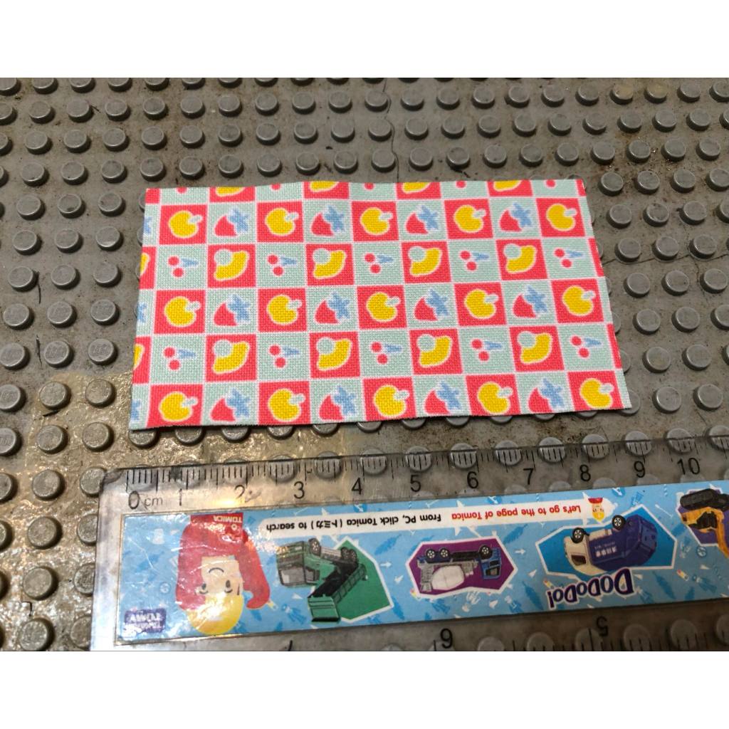 【點點小豆】lego 樂高積木 DUPLO 得寶系列 彩色布面 野餐墊 小尺寸 棉被 人偶配件 一個 如圖！