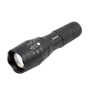 【附發票】強光 變焦手電筒 XM-L2 LED 燈泡 戰術手電筒 自行車燈 配USB充電器