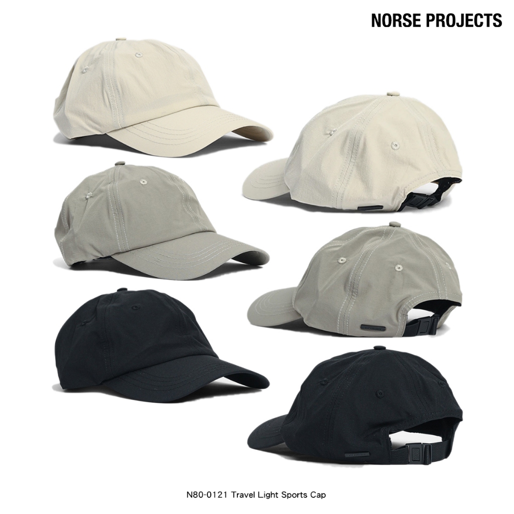 𝙇𝙀𝙎𝙎𝙏𝘼𝙄𝙒𝘼𝙉 ▼ NORSE PROJECTS N80-0121 Travel Light Sports Cap