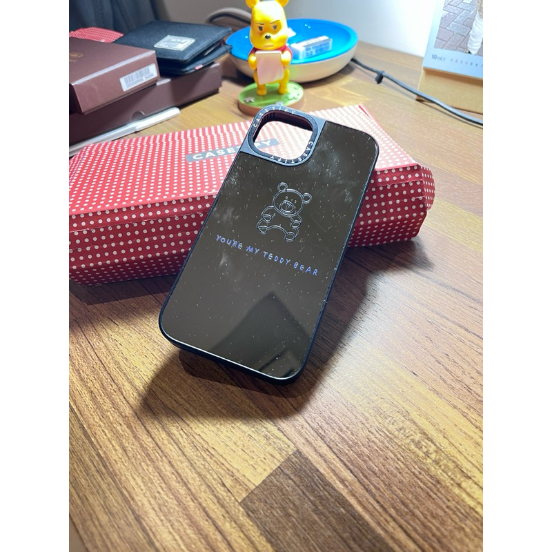 CASETiFY casetify iphone 13鏡面手機殼 小熊圖案 二手