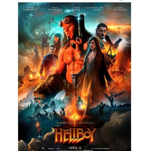 2019電影 地獄怪客：血后的崛起/地獄男爵：血皇后崛起  DVD 高清 全新 盒裝