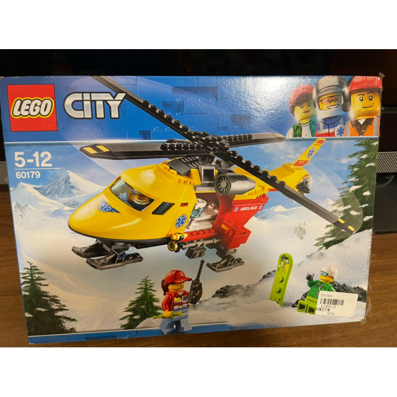 LEGO 60179 Ambulance Helicopter 城市系列 救護直升機