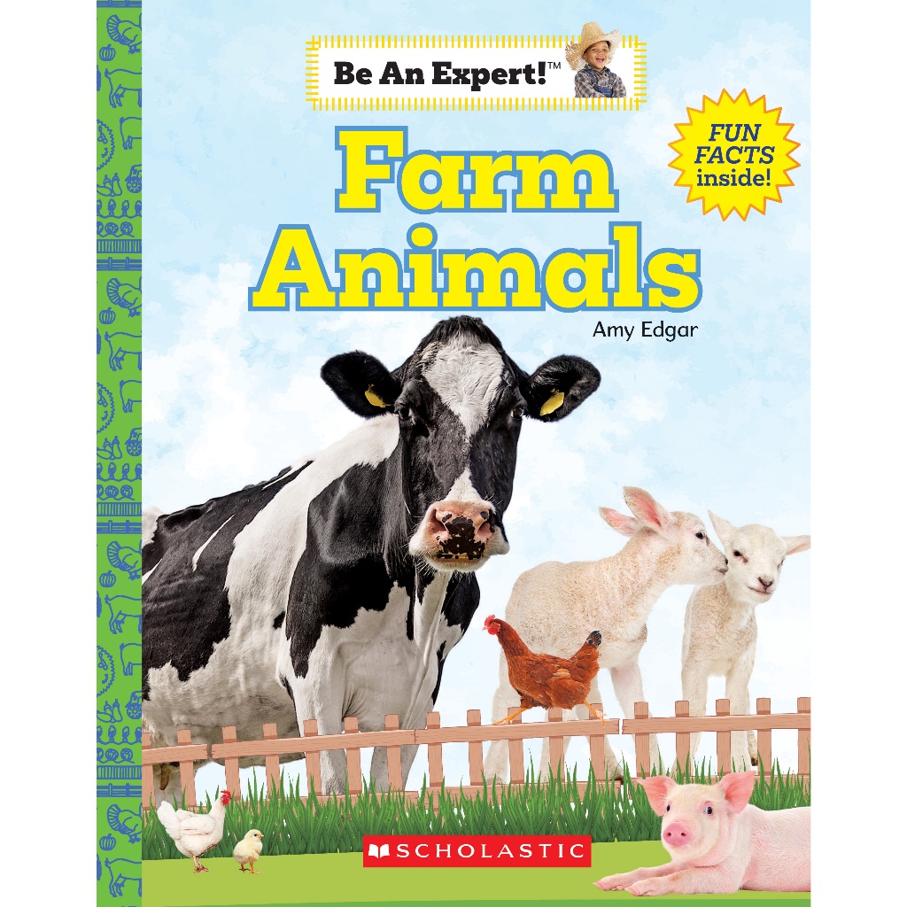 Be An Expert!: Farm Animals / Amy Edgar / Scholastic出版社旗艦店