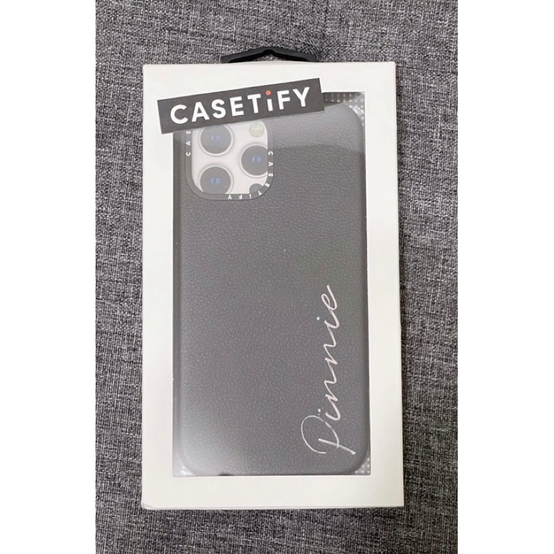 （二手）CASETiFY手機殼 黑（iPhone12 Pro Max）