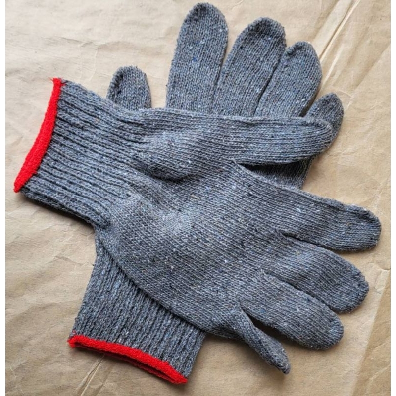 買10送2 台製 20兩灰色棉紗手套  灰色手套 工作手套 工地手套 工作必備 保護雙手不受傷(1雙價）