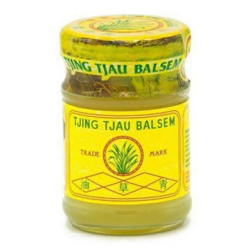 36g 印尼Tjing Tjau Balsem青草油(有青草商標、當天出貨）