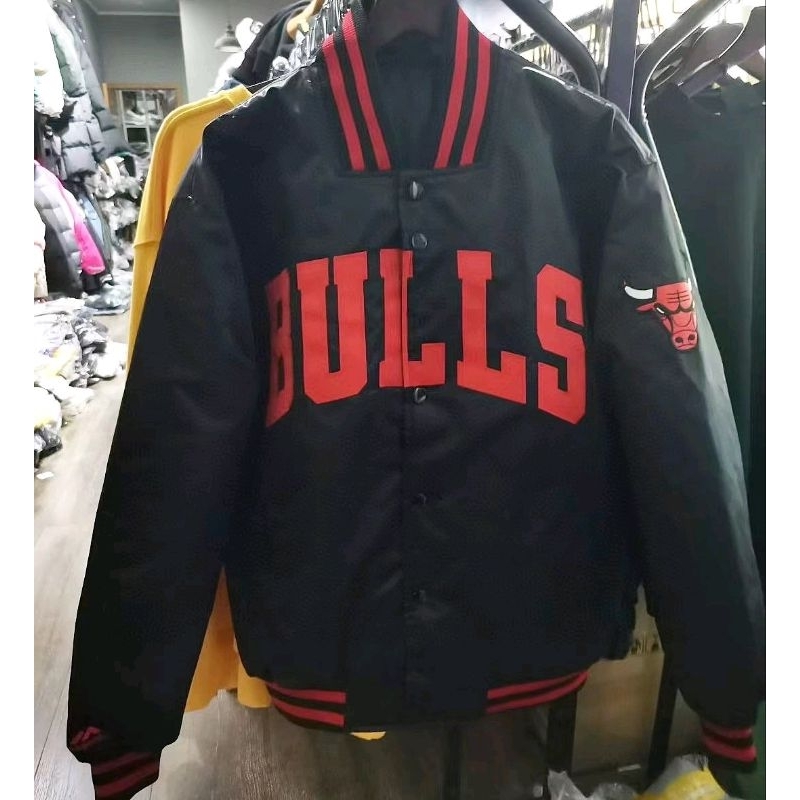 BULLS 公牛隊 正品 防寒 棒球外套 oversizes 夾克 嘻哈 饒舌 尺寸M~3XL