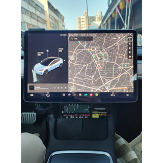 Tesla Model3 / Y,螢幕下方計程車錶旋轉支架