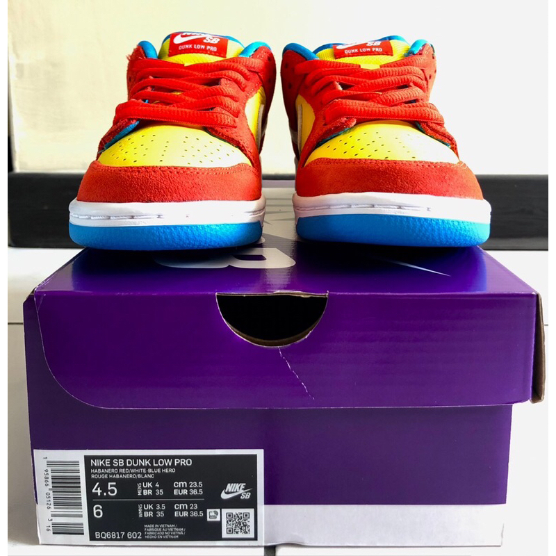 Nike dunk sb low Simpson / BQ6817-602