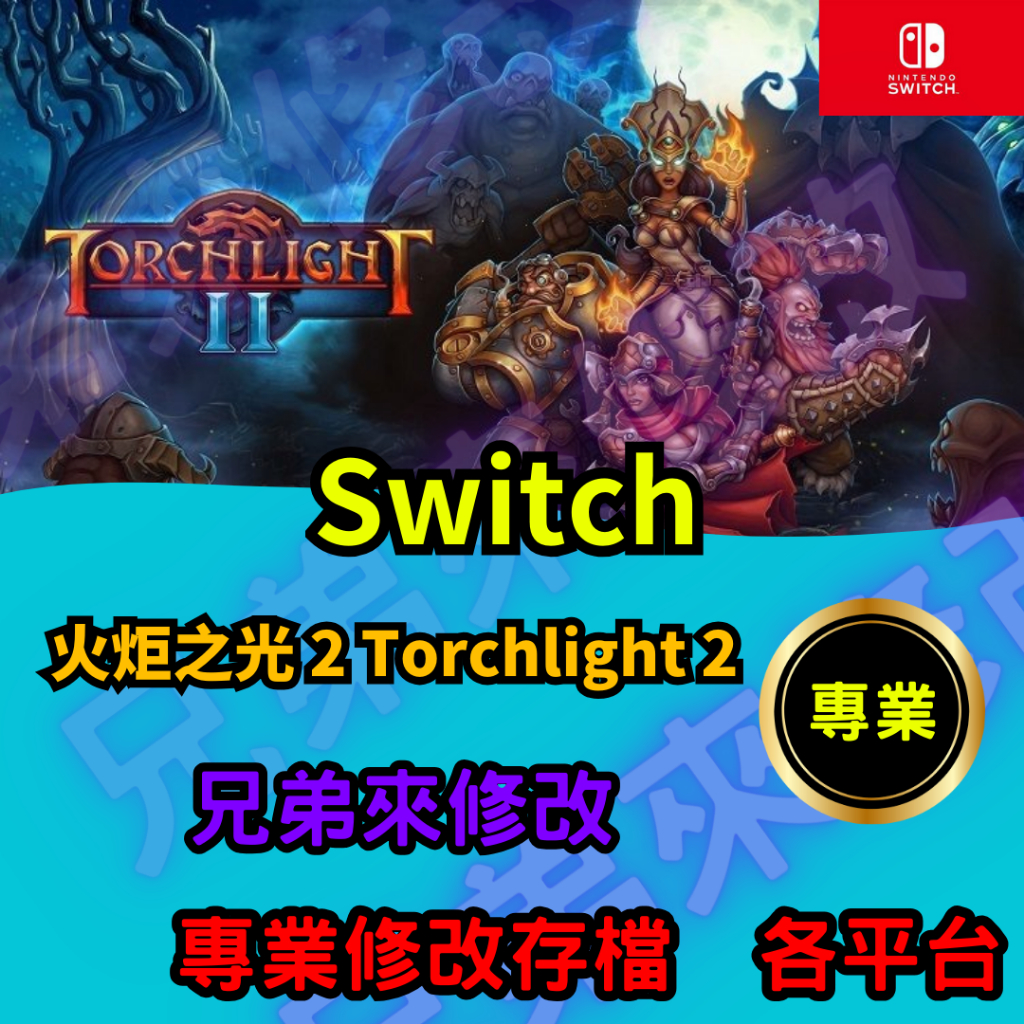 🌈兄弟來修改🌈NS Switch  火炬之光 2 Torchlight 2  存檔修改 存檔替換 外掛 金手指