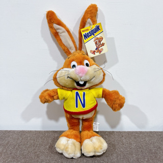 🐰VTG Nesquik 雀巢 吉祥物 兔子 玩偶 娃娃 玩具 老玩具 古董玩具 公仔