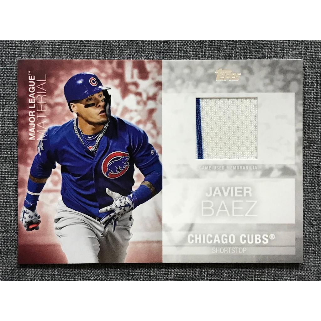 Javier Baez 小熊隊 球衣卡 2020 Topps Major League Materials #MLMJB