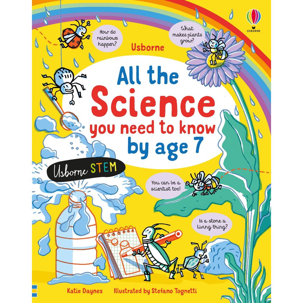 <Usborne> All the Science You Need to Know By Age 7 精裝書