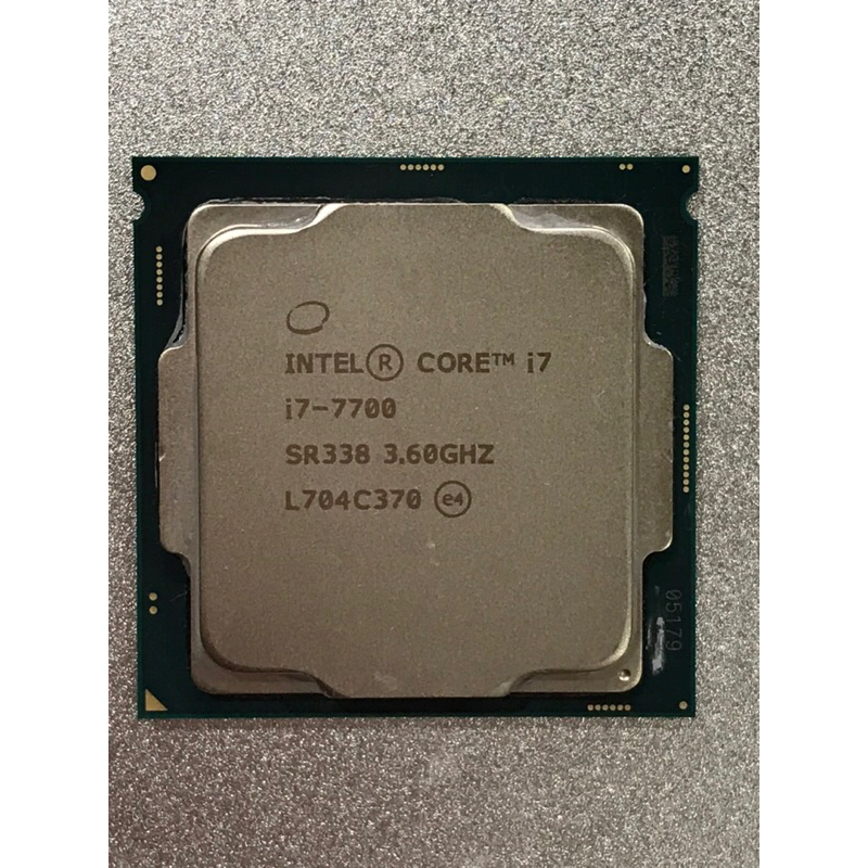 CPU intel i7-7700 二手