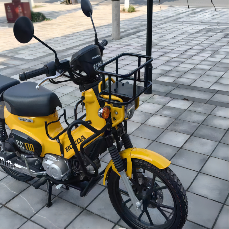 CUB110金屬菜籃子 適用於 Honda CC110金屬菜籃子 Cross Cub 110  CC110專用