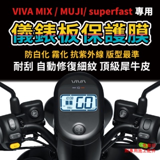 【Gogoro JEGO/CROSSOVER/ VIVA mix /Superfast】儀錶板專用自體修復保護膜