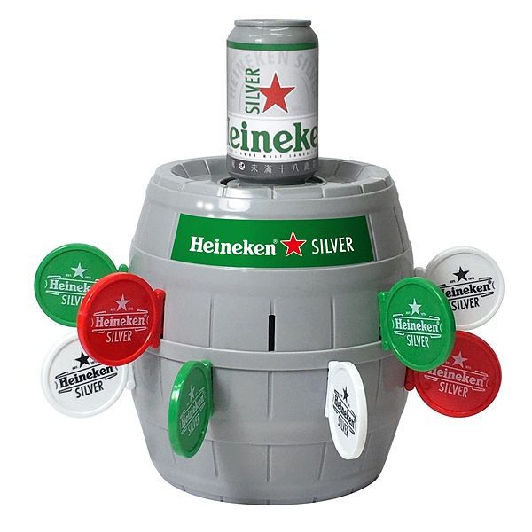 Heineken海尼根 星銀派對遊戲海盜桶組