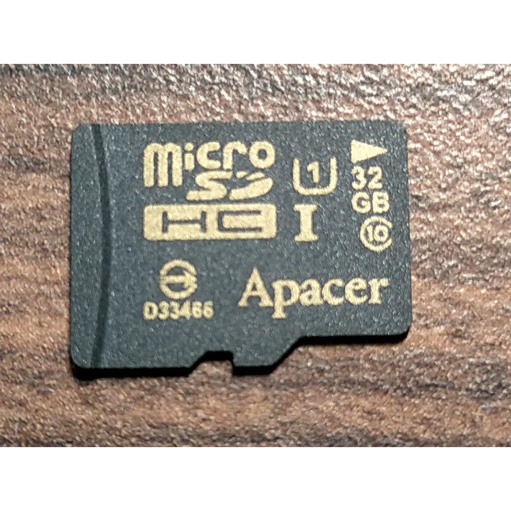 記憶卡- APACER  32GB microSD TF C4 C10 SDHC 直購價190