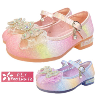 女童娃娃鞋 公主鞋 高跟鞋 彩虹鞋 31-36號 private 普萊米