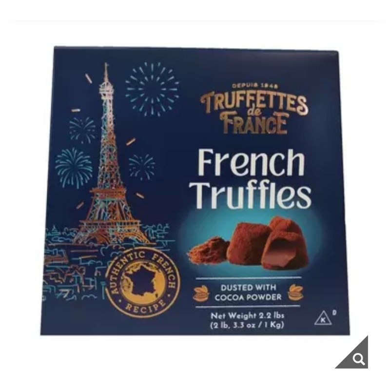 [大量現貨] Truffettes de France 松露巧克力風味球 1公斤  松露巧克力 松露巧克力風味球