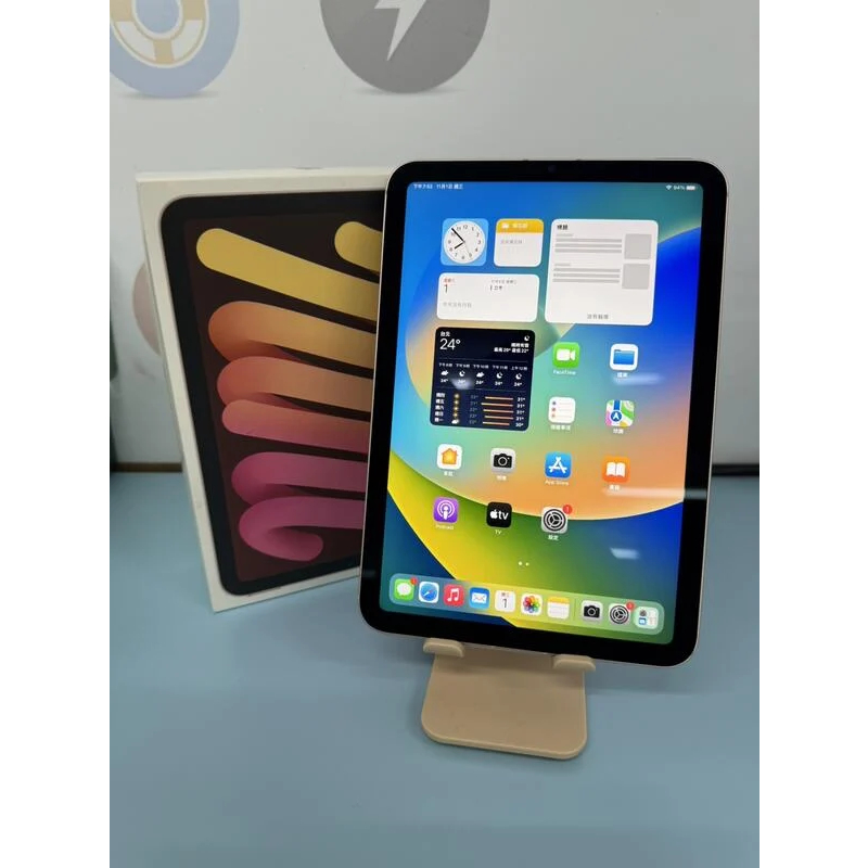 【艾爾巴二手】IPad Mini 6代 64G LTE版8.3吋 粉#二手平板#大里店C4Y09