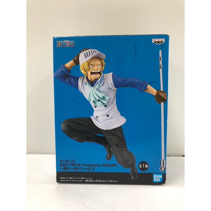 日版金證 海賊王 magazine FIGURE 夢的一枚#1 vol.2 薩波 SABO 公仔 現貨