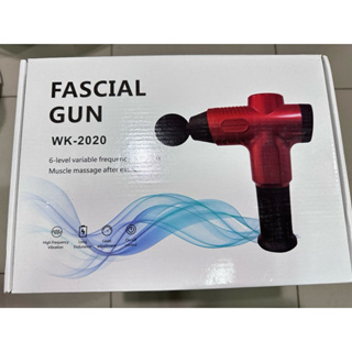 筋膜槍 肌肉筋膜按摩儀FASCIAL GUN /WK-2020(藍）