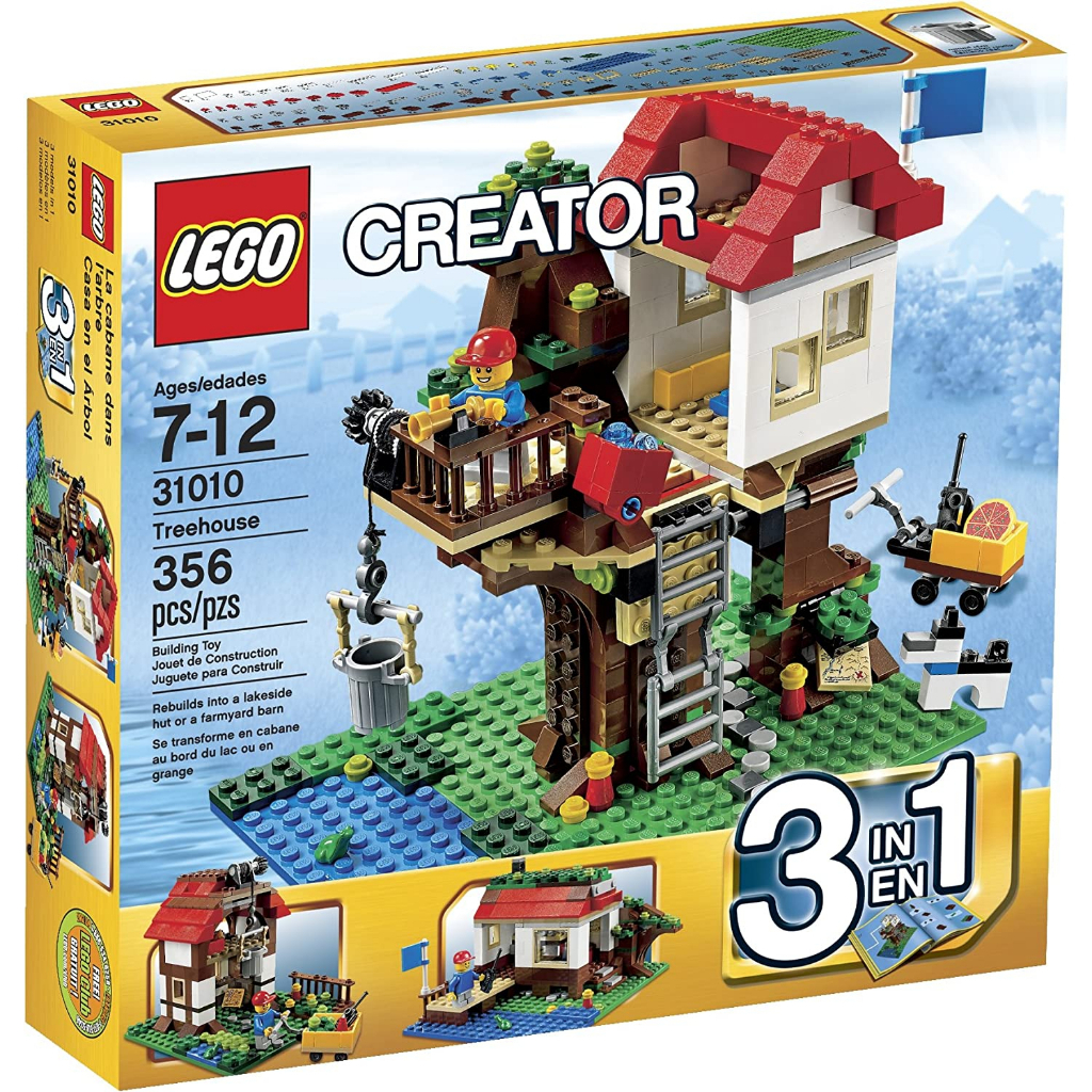 【玩樂高】LEGO 樂高 Creator 創意系列 31010 Treehouse 樹屋