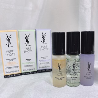 YSL 極效活萃系列精華 夜光仙人掌超級精華 澎潤精華 緊緻精華 眼部精華乳 7ML 旅行組 試用 聖羅蘭