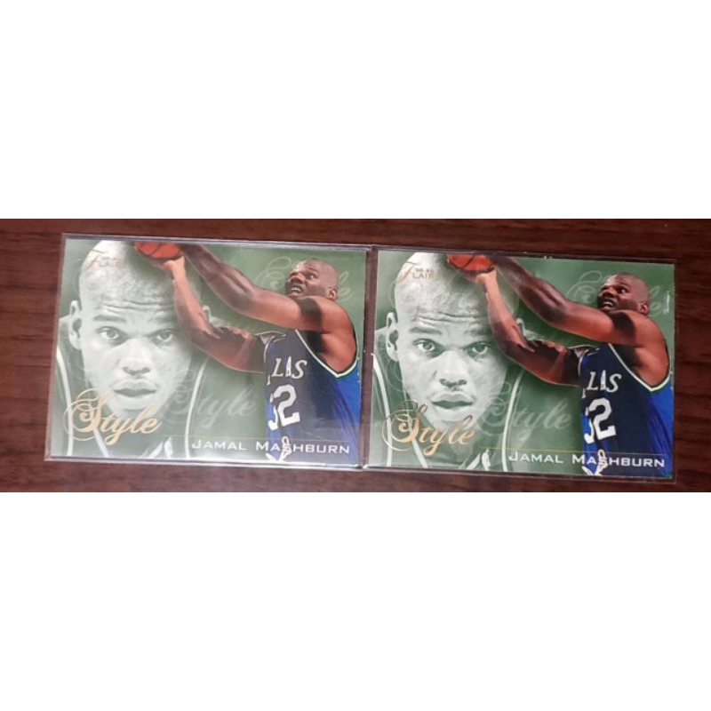 NBA 95-96 FLEER FLAIR #238 賈馬爾馬什伯恩籃球卡 1+1