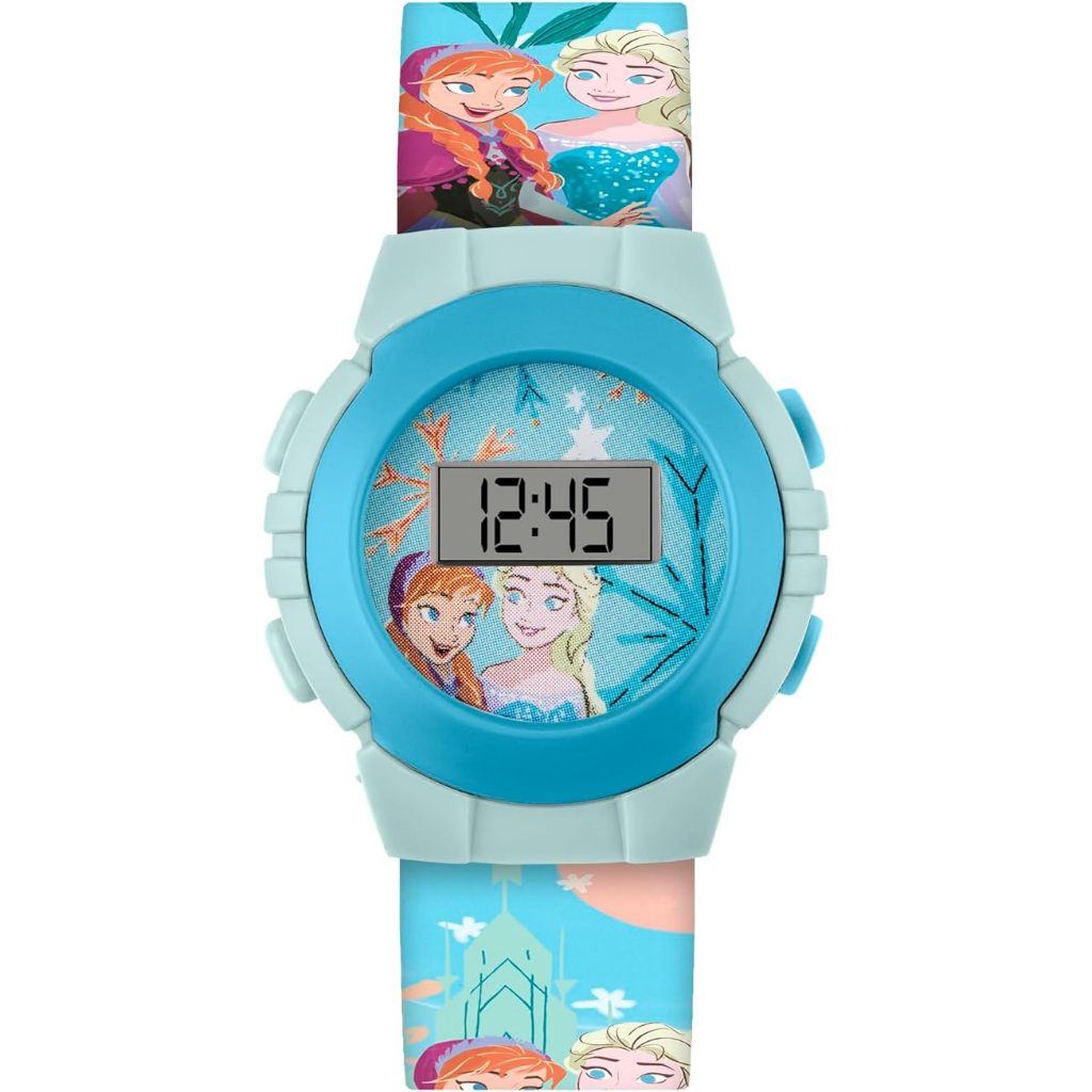 正版❤️英國迪士尼 frozen 冰雪奇緣 艾莎公主 elsa forzen兒童 手錶 電子錶 學習手錶 錶