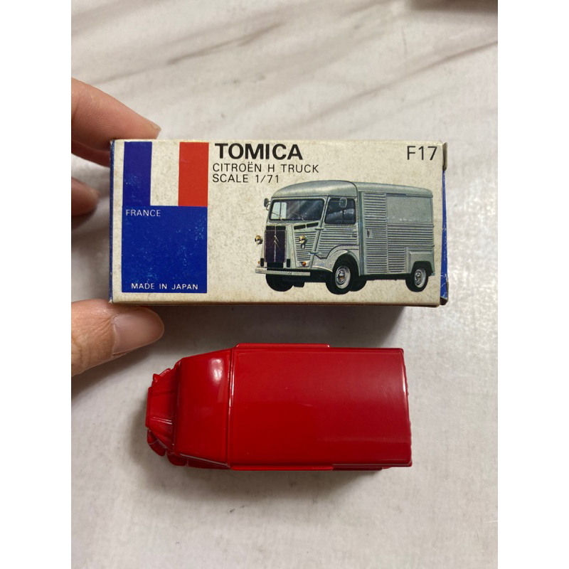 Tomica 絕版 日製 青盒 外國車 F17 HONEY 雪鐵龍 卡車 貨車 餐車 甜品店外送車（盒車如圖）