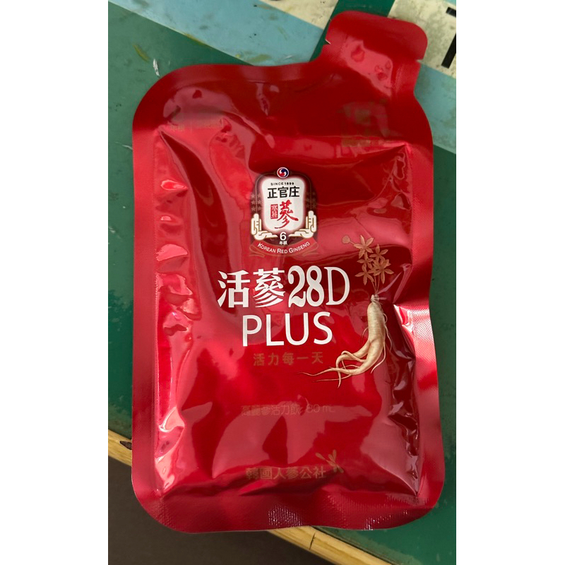 正官庄 活蔘28D PLUS 80ml (6包入)