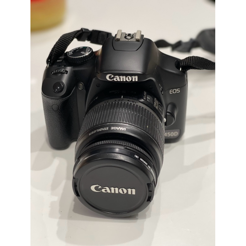 CANON 450D 數位單眼相機，二手，狀況功能良好