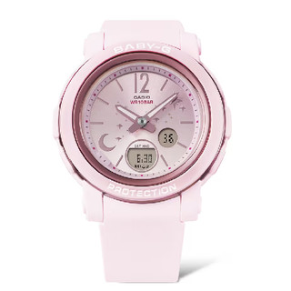 CASIO卡西歐Baby-G BGA-290DS-4A 群星光輝寬型錶面時尚腕錶 星辰粉 41.5mm
