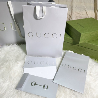 GUCCI古馳•限定版紙袋/萬用卡片•專櫃精品提袋