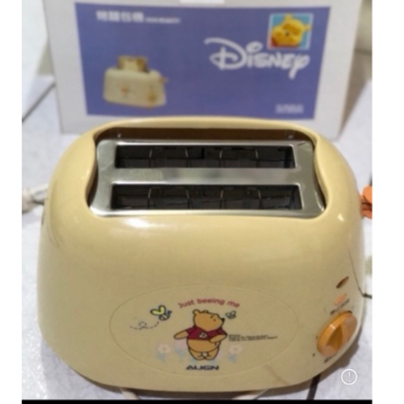 全新烤麵包機 維尼 小熊 迪士尼 維尼熊 烤麵包機 烤吐司機 @ Disney 烤出來有圖案 全新