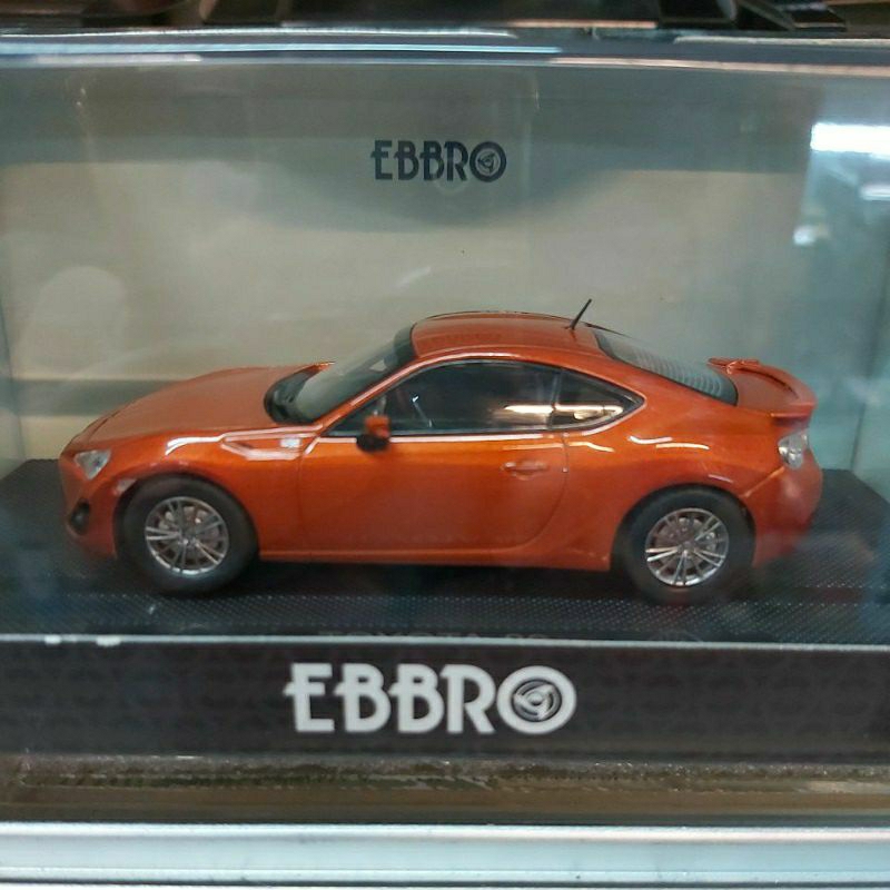 1/43 EBBRO 44775 Toyota 86 Orange