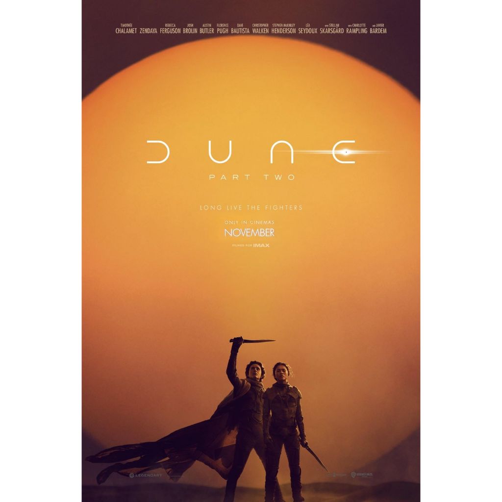 【原版海報】沙丘第二部 Dune: Part Two (2024) 國際預告版雙面 27x40吋 電影海報收藏