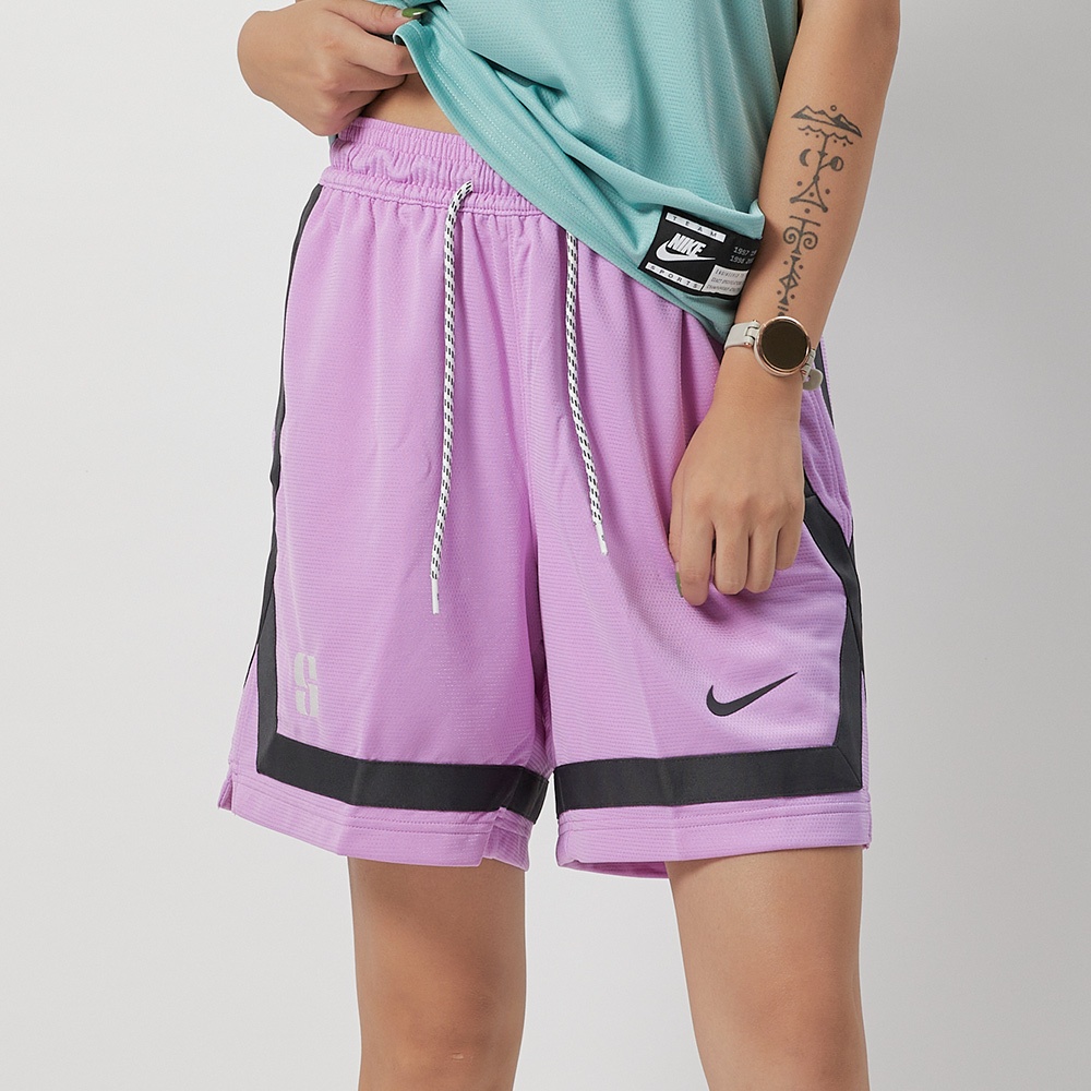 Nike DF SABRINA SHORT 女 粉紫 籃球 訓練 透氣 短褲 FB8426-532