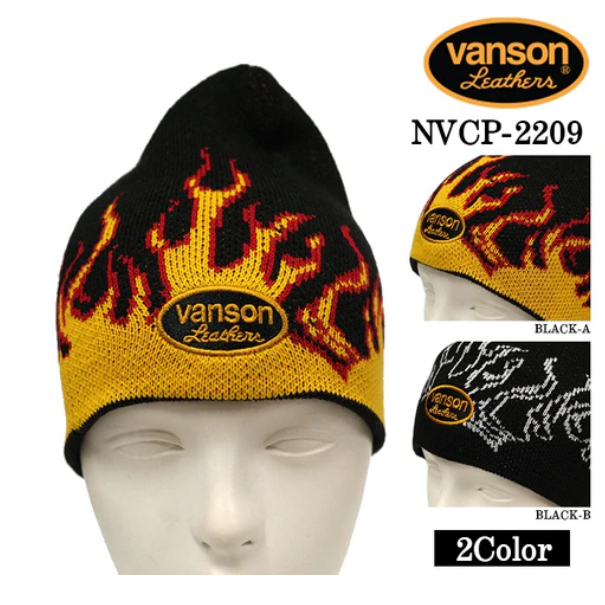 -開關倉庫-日本 VANSON 秋冬火焰毛帽 NVCP-2209 兩色