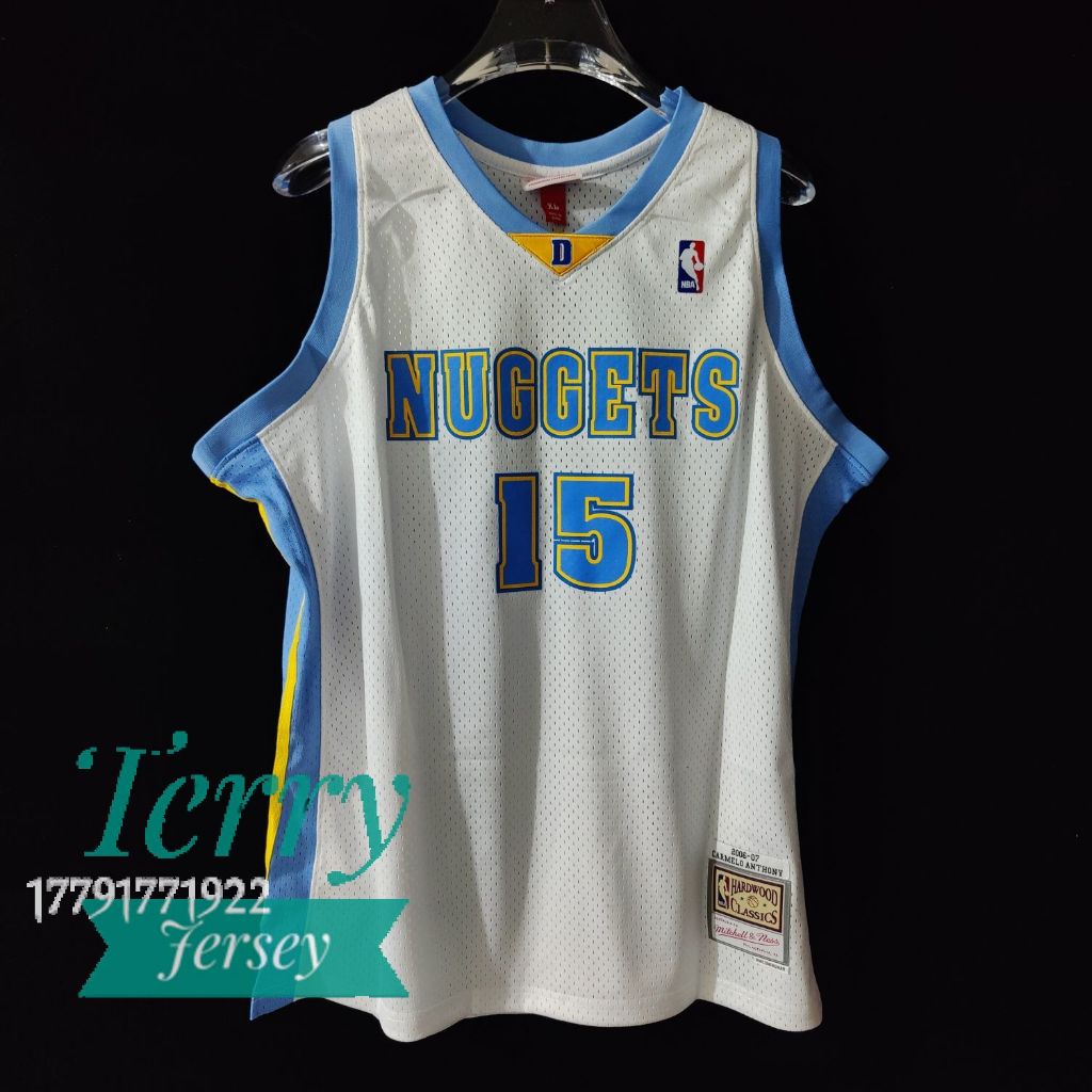 TerryJersey M&amp;N 金塊 Anthony 甜瓜 06~07賽季 NBA 球衣 Mitchell&amp;Ness